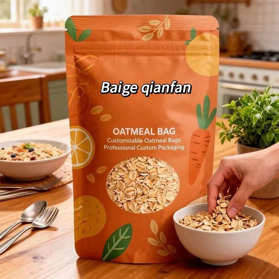 Сумки з вівсянкою-на блискавці